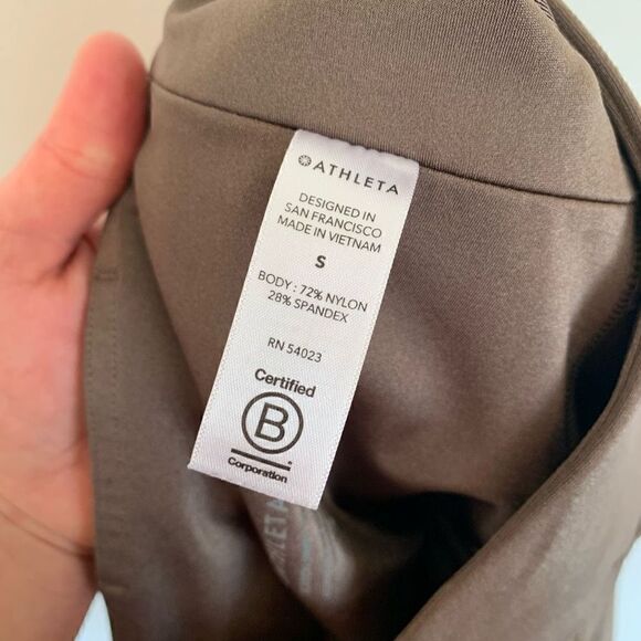 Athleta Elation Shine Tight in Coffee House - Picture 7 of 8